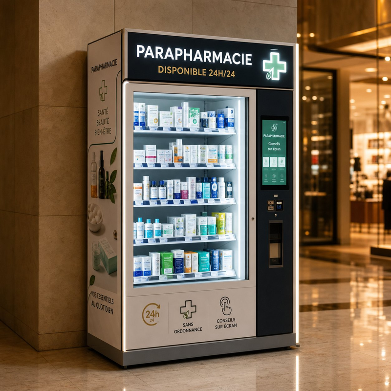 Distributeur automatique Parapharmacie Vendoria